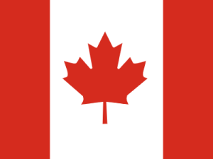 Bandera de Canadá