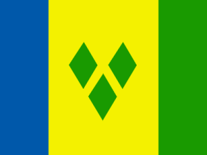 Bandera de San Vicente y las Granadinas